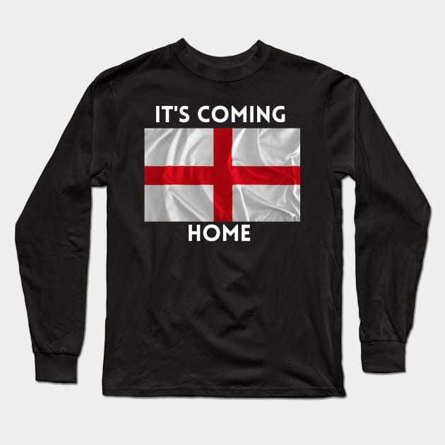 It's coming home 2021 England football t-shirt Long Sleeve T-Shirt by DestinationAU